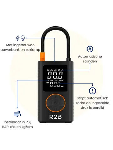 Elektrische Fiets pomp & Lucht compressor Auto
