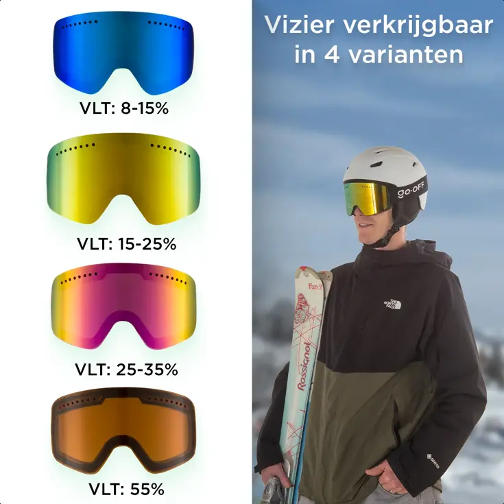 MAGNET skibril magnetisch vizier