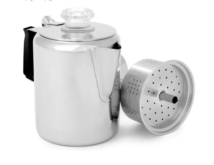 Gsi Outdoors  Glacier  Koffiepercolator  Zilver main product image