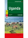 Wegenkaart Uganda (Oeganda)