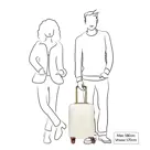 Oistr Florence Trolley 55 white |31 L