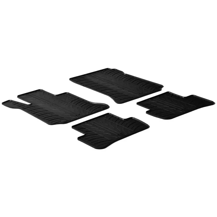 Mercedes C-Klasse W204 2007-2013 - Rubbermatten