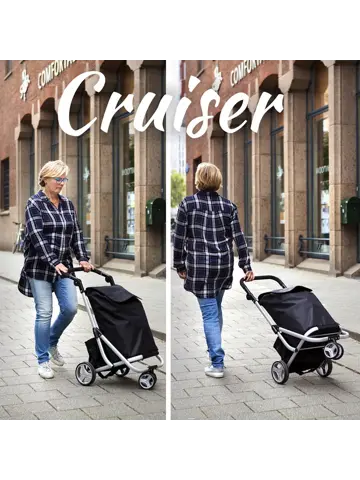 3 Wheel Boodschappenwagen 62L