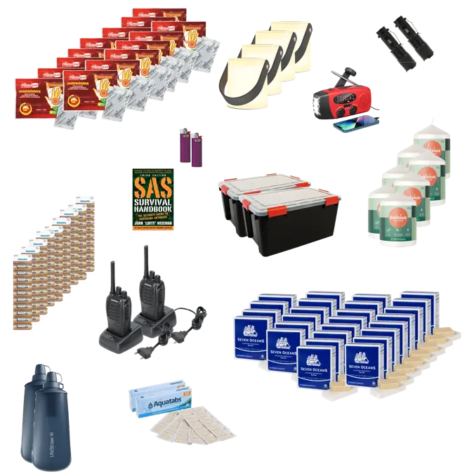 4-persoons Blackout Pack 7 dagen - SOS Central