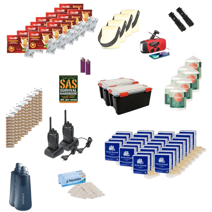 4-persoons Blackout Pack 7 dagen - SOS Central