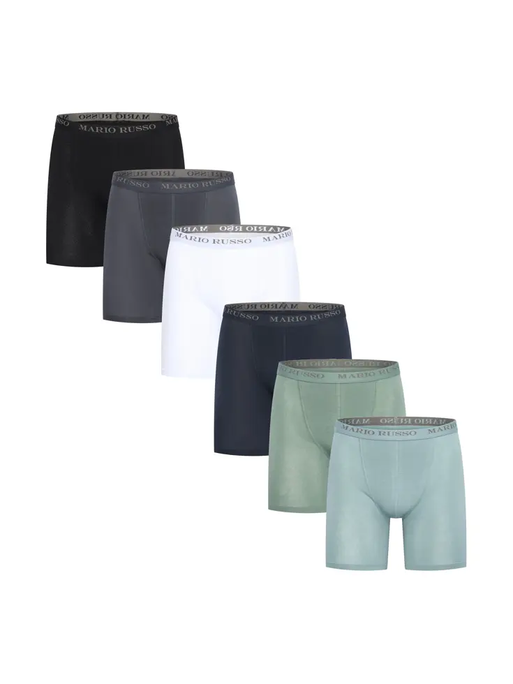 Heren 6-Pack long fit Boxers Mario Russo