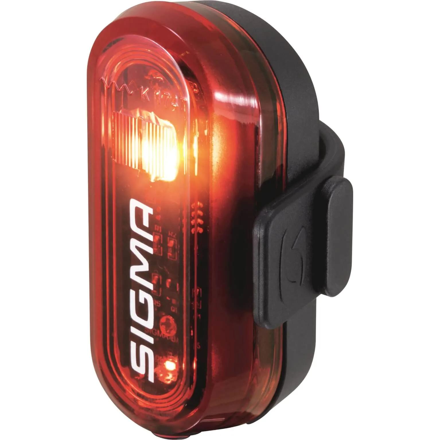 Sigma  Achterlicht Curve Batterij Zadelpen  Rood main product image