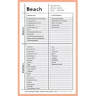 Packing List