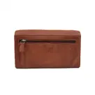 Sigrid - Leren portemonnee - Overslag - 15 pasjes