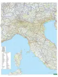 Wegenkaart Italië 2-zijdig