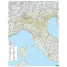 Wegenkaart Italië 2-zijdig