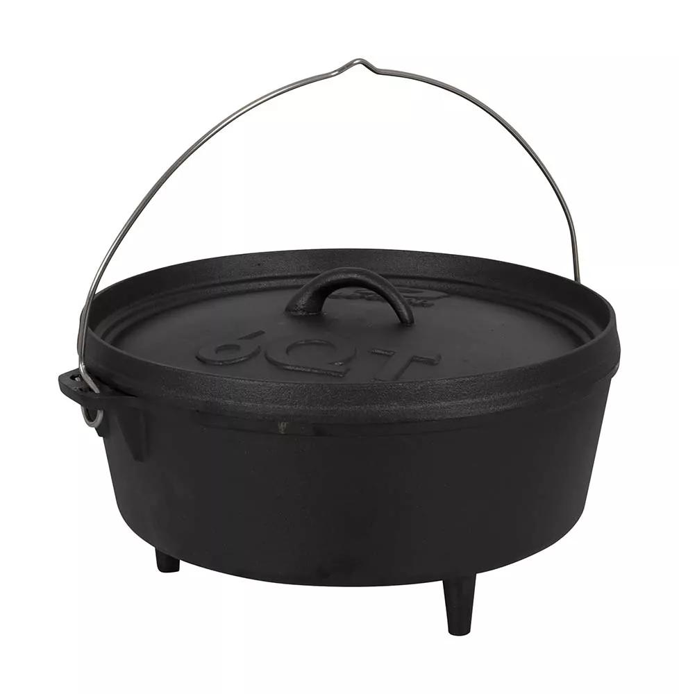 Bo-camp Dutch Oven 6QT - Gietijzeren pan -