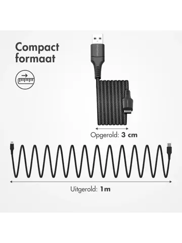 Magnetische kabel USB-C to USB-A