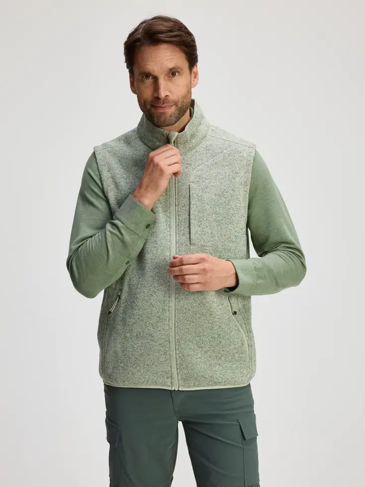 Rye - Fleecebodywarmer heren - Human Nature