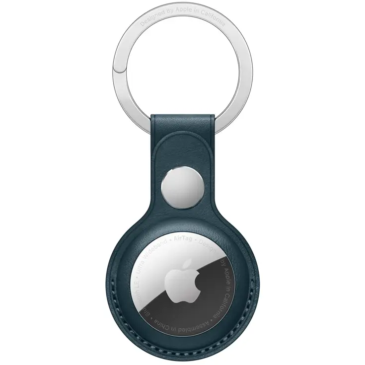 Leather Key Ring AirTag