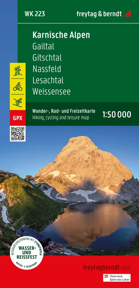 Wandelkaart WK223 Karnische Alpen