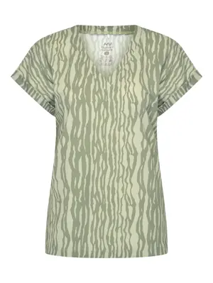 Tetovo - Travelshirt print dames - Human Nature