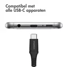 Gevlochten USB-C naar USB-C kabel