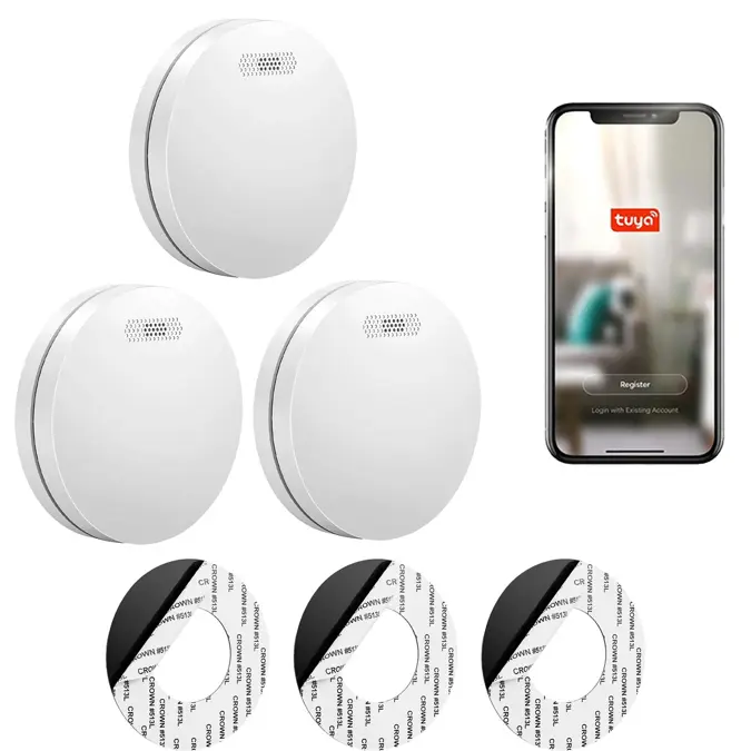 SM11W Slimme rookmelder 3-pack