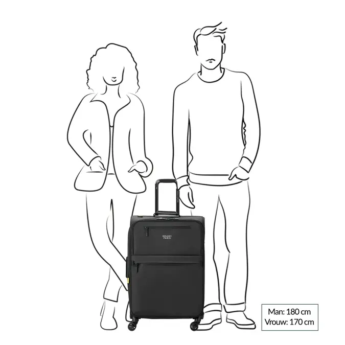 Delsey Maubert 2.0 koffer / 73 L