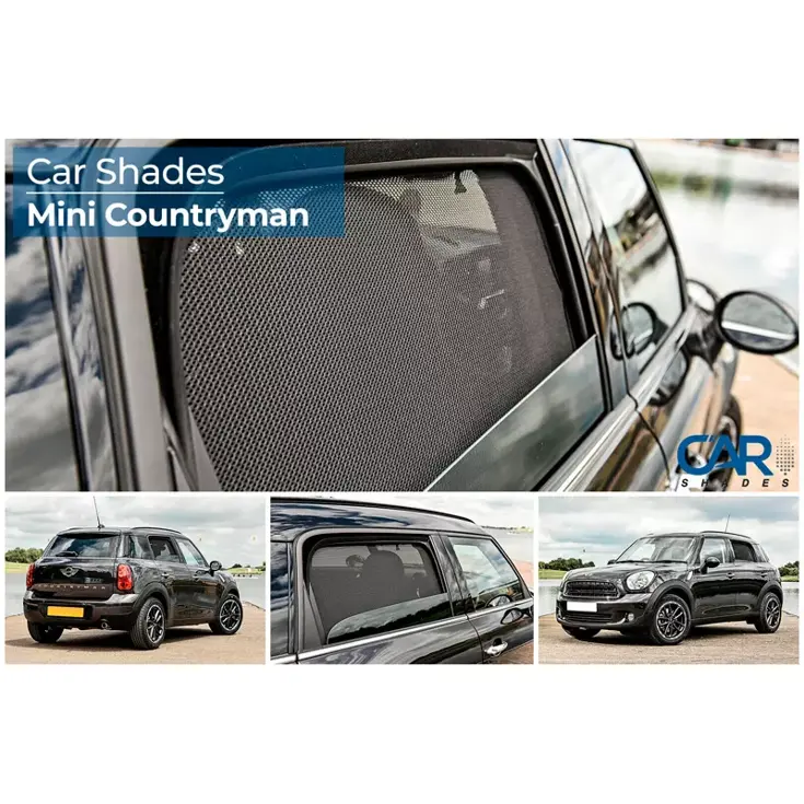 Mini Countryman R60 5 deurs 2010-2016 - Zonneschermen achterportieren - Car Shades