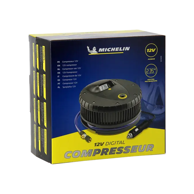 Michelin Compressor - met geïntegreerde manom