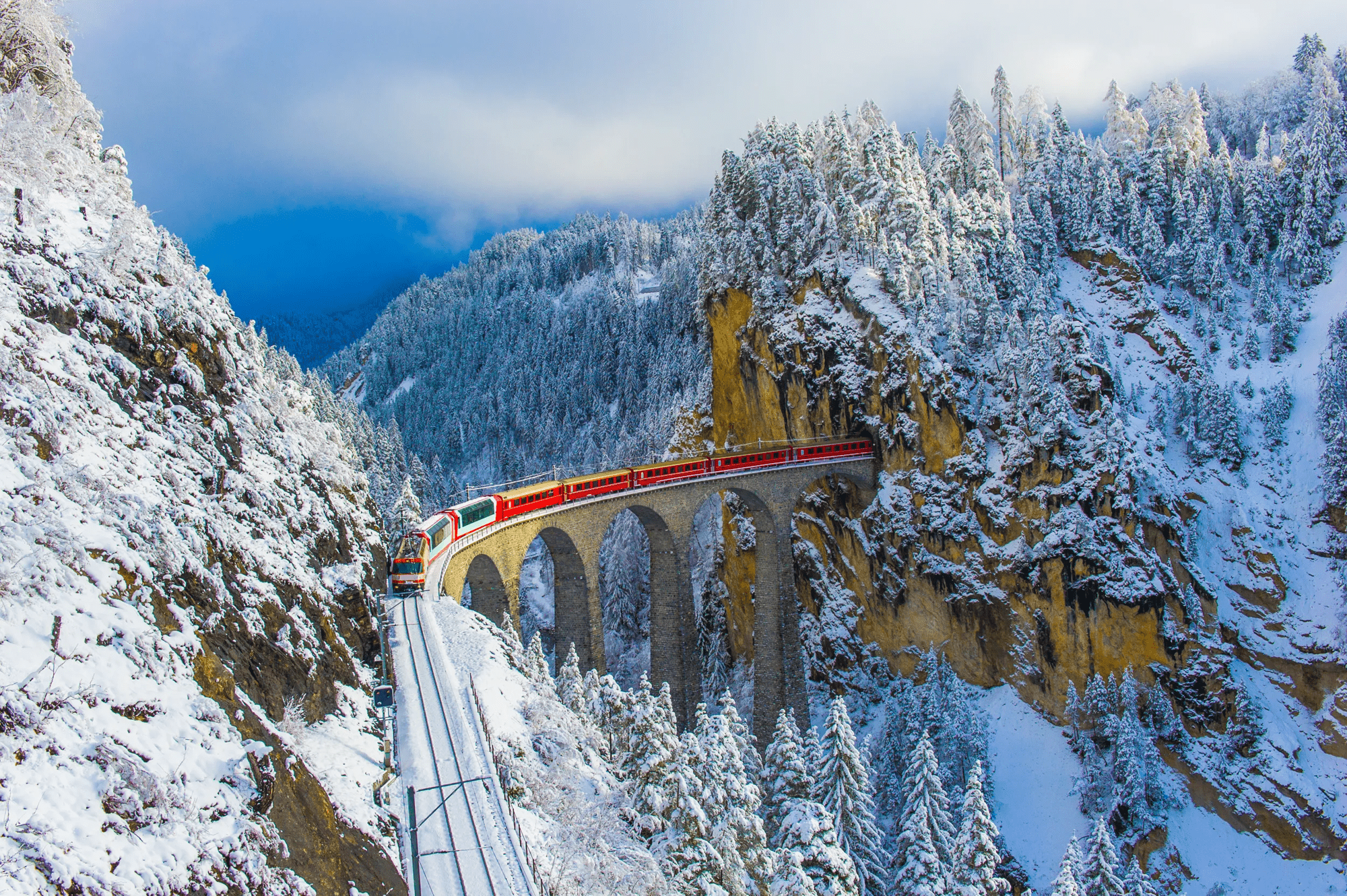 Rondreis 8-daagse treinreis door Zwitserland - Winterse treinrondreis in Diversen (Zwitserland, Zwitserland)