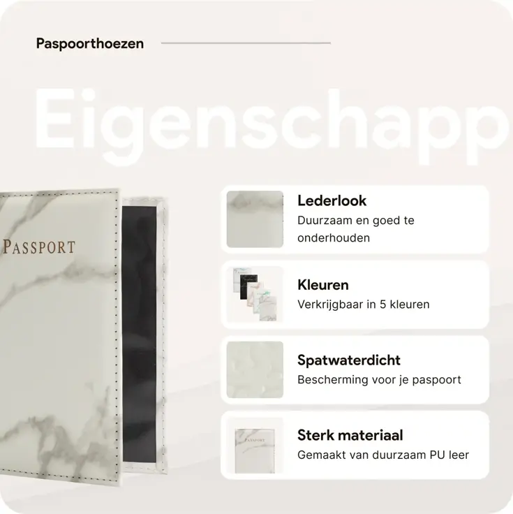Paspoort hoes – Kunstleer