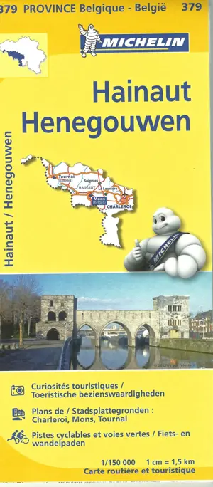 Wegenkaart Local 379 Provincie Henegouwen