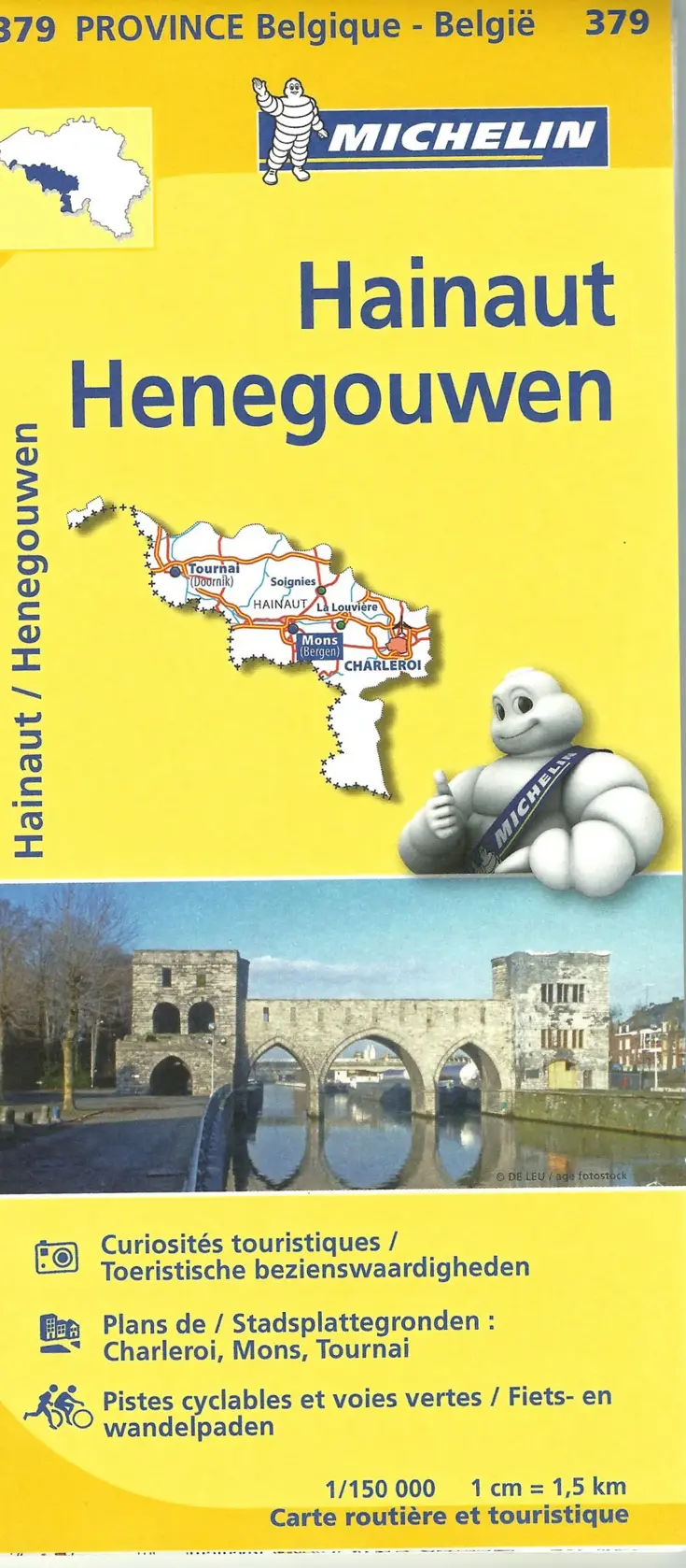 Wegenkaart Local 379 Provincie Henegouwen