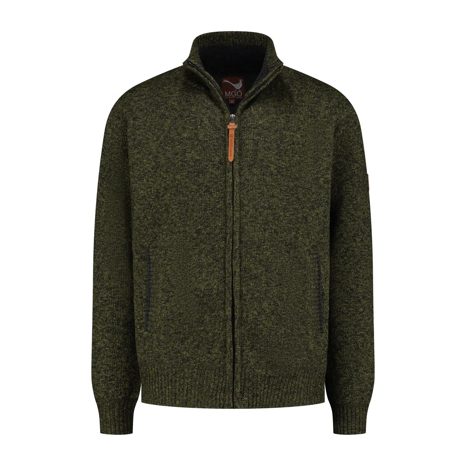 Mgo Pine  Heren vest  Olijf Groen