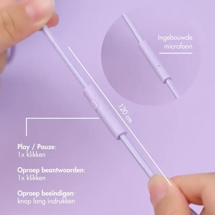 Kids Koptelefoon met AUX-kabel