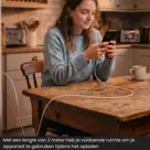 USB-C naar USB-C Kabel - 2 Meter