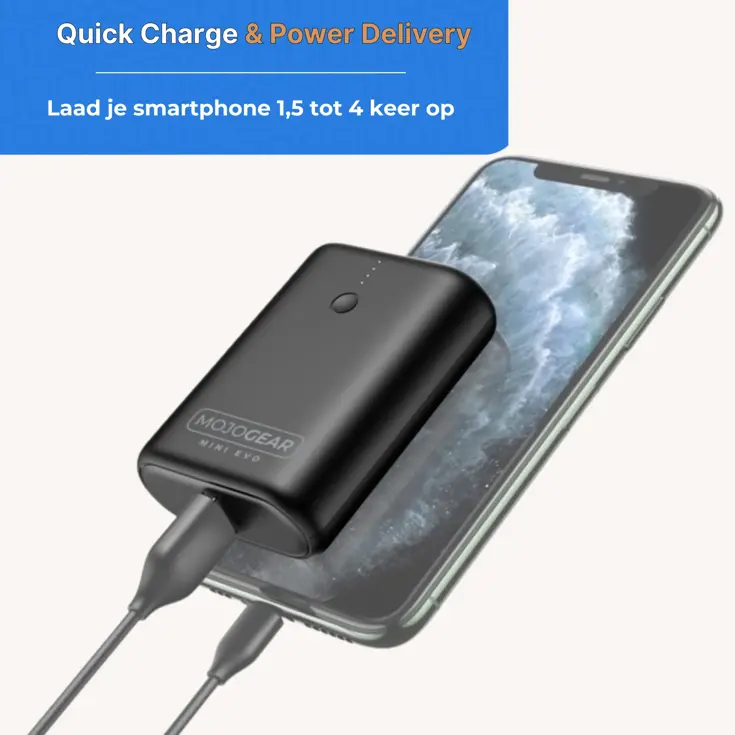 MOJOGEAR MINI EVO 10.000 mAh Powerbank