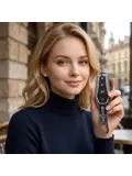 Metalen Sleutelhoesje voor BYD grijs F4