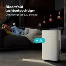 Bloomfold Luchtontvochtiger 12L per dag