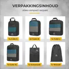 NovaQ Packing Cubes met Compressierits
