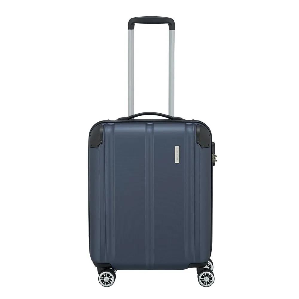 Travelite  City 4 Wiel Trolley S navy Blauw  Blauw main product image