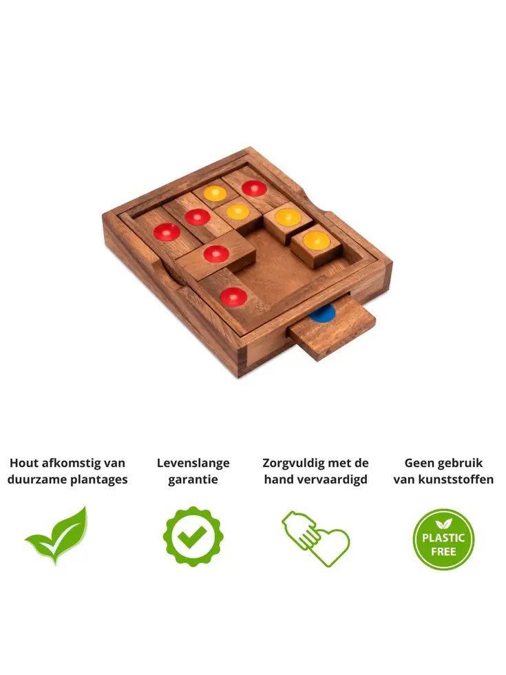 Schuifpuzzel – Houten Puzzelspel