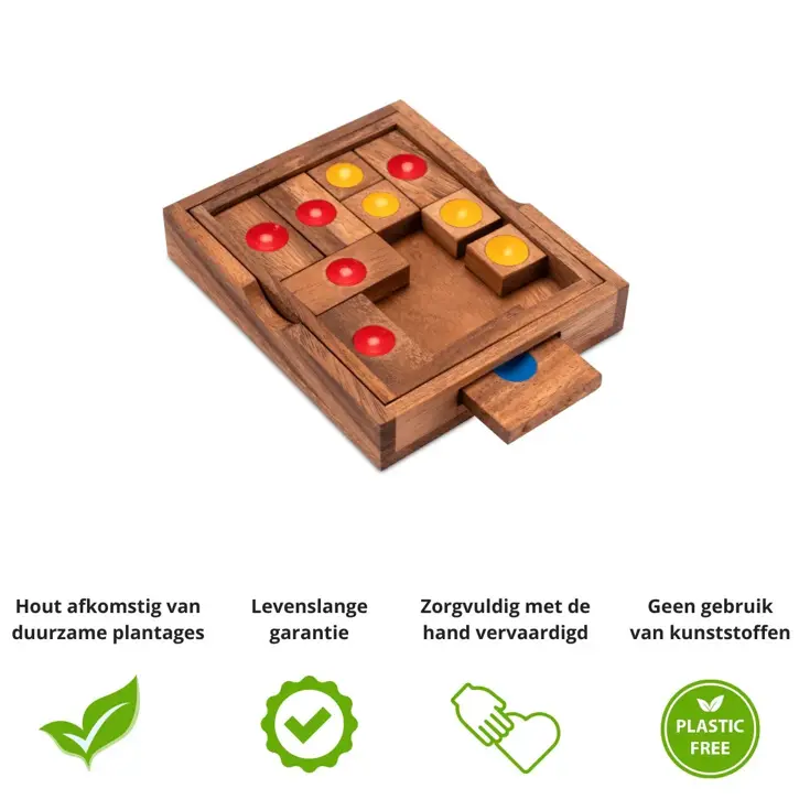 Schuifpuzzel – Houten Puzzelspel