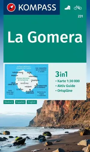 Kompass wandelkaart 231 La Gomera