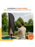 Parasolhoes voor Zweefparasol - Tot 400cm