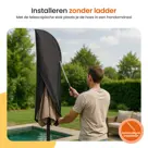 Parasolhoes voor Zweefparasol - Tot 400cm