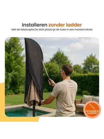 Parasolhoes voor Zweefparasol - Tot 400cm