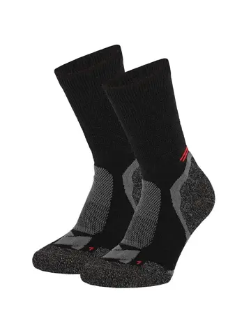 2 paar - Met Wol - Hiking Sokken