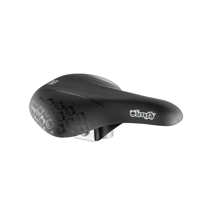Zwart Unisex Fietszadel voor Kinderfietsen 24 inch