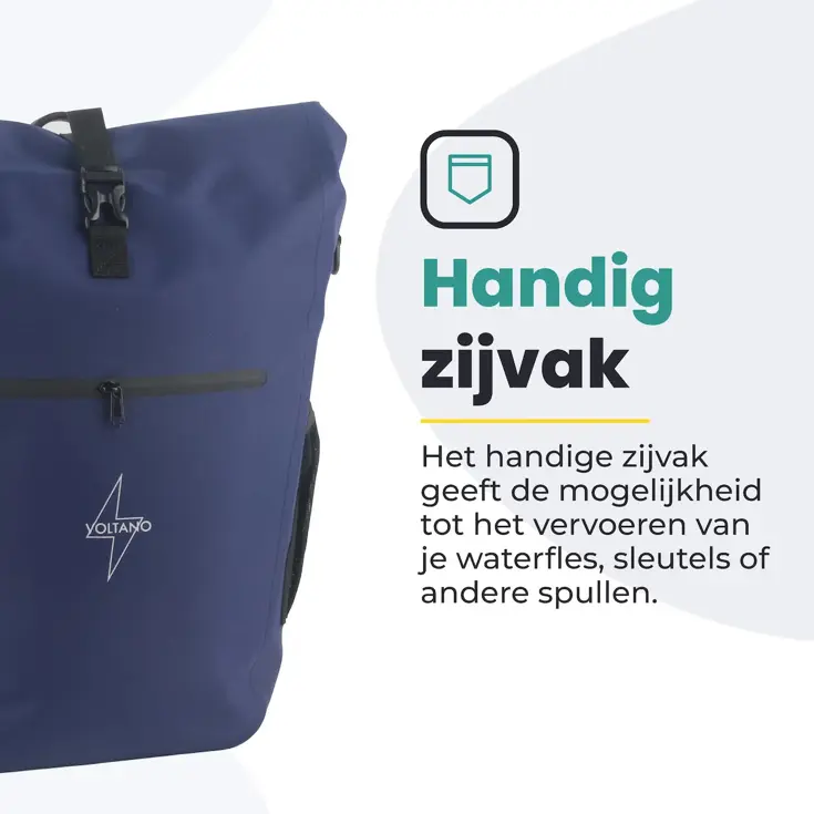 Voltano Luxe E‑bike Fietstas 28 L