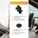 Telefoonhouders Auto Zuignap + Dashboardpad