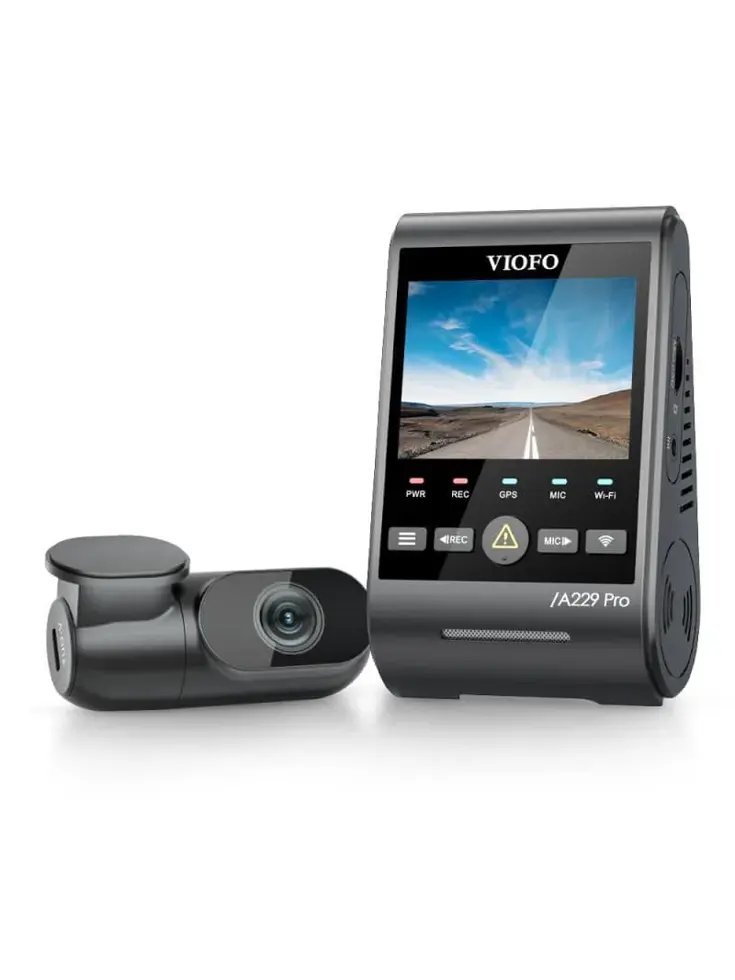 A229 Pro 2CH 4K Wifi GPS dashcam