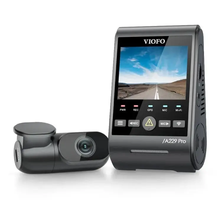 A229 Pro 2CH 4K Wifi GPS dashcam